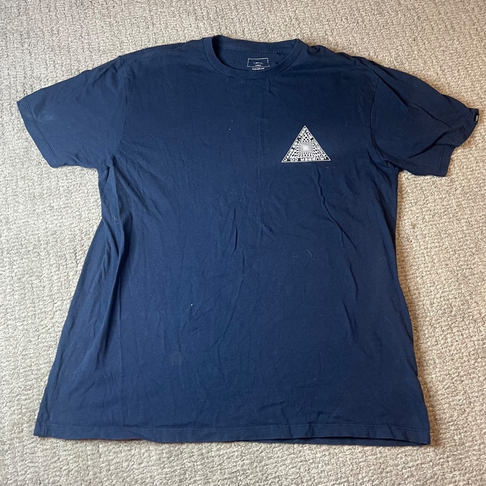 Vans Hypnotics Graphic Print Navy Blue T-Shirt ADULT L